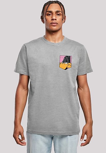 F4NT4STIC T-Shirt "Looney Tunes Daffy Duck Faux Pocket" Print günstig online kaufen