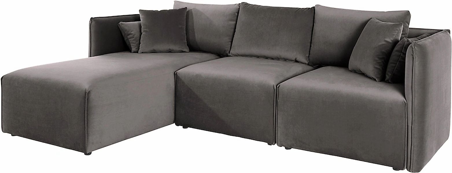 OTTO home Ecksofa "Nöre L-Form" 3 Teile, in vielen Bezugsqualitäten und Far günstig online kaufen