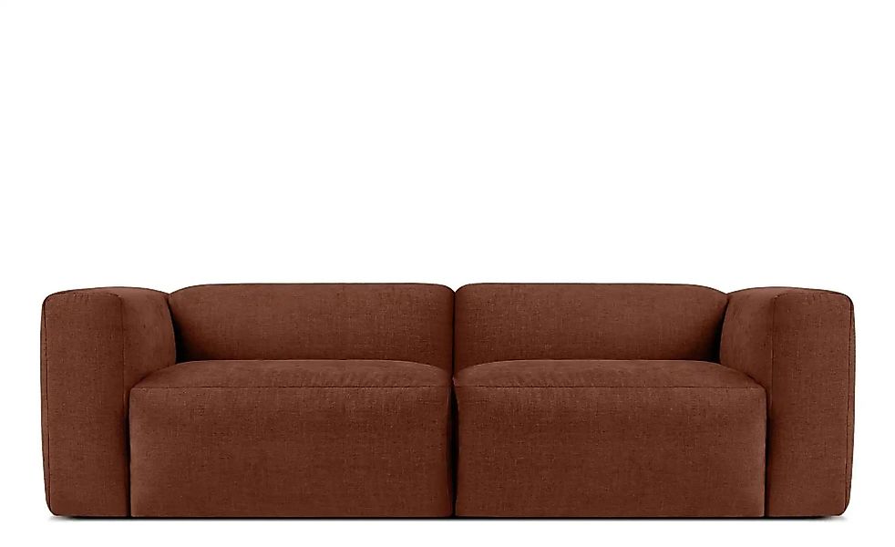 KONSIMO Einzelsofa  Buffo ¦ orange ¦ Maße (cm): B: 250 H: 73 Polstermöbel > günstig online kaufen