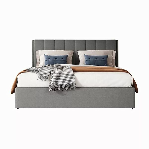 OKWISH Bett Polsterbett 140 x 200 cm, Doppelbett (mit Außenverteidigern auf günstig online kaufen