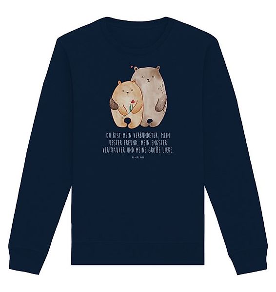 Mr. & Mrs. Panda Longpullover Bären Liebe Größe L - French Navy - Geschenk, günstig online kaufen