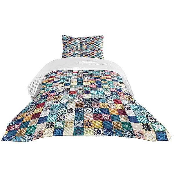 Abakuhaus Tagesdecke Set mit Kissenbezügen Waschbar, günstig online kaufen