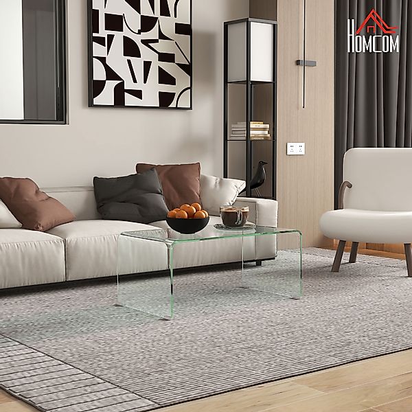 HOMCOM Couchtisch (80x45x35 cm Wohnzimmertisch, 1-St., günstig online kaufen