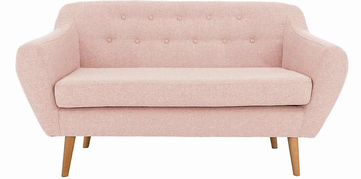 Home affaire 2-Sitzer "Renne" mit Heftung im Rücken im skandinavischem Stil günstig online kaufen