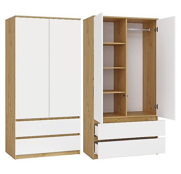 MAGOWA Kleiderschrank MALWA SS – stilvoll & funktional für Büro oder Schlaf günstig online kaufen