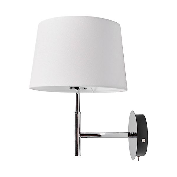 Lucande Wandleuchte Wandlampe Innen Dorothea 9976014 Modern in Weiß aus Tex günstig online kaufen