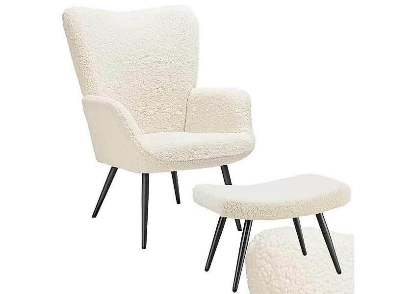 tectake Relaxsessel Polstersessel, bodenschonend, Belastbarkeit 150 kg, 72 günstig online kaufen