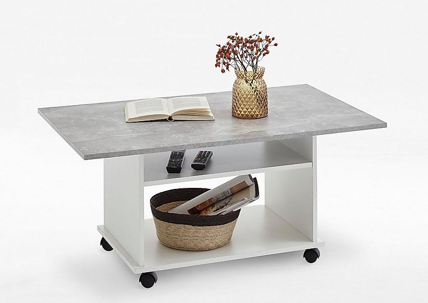 FMD Couchtisch, auf Rollen günstig online kaufen