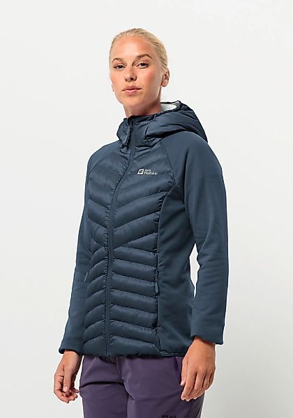 Jack Wolfskin Hybridjacke "ROUTEBURN PRO HYBRID W" mit Kapuze günstig online kaufen