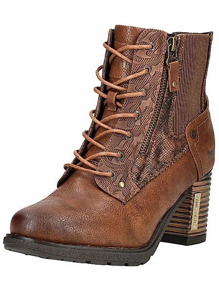 Mustang Shoes High-Heel-Stiefelette "Mustang Shoes Stiefelette Lederimitat/ günstig online kaufen