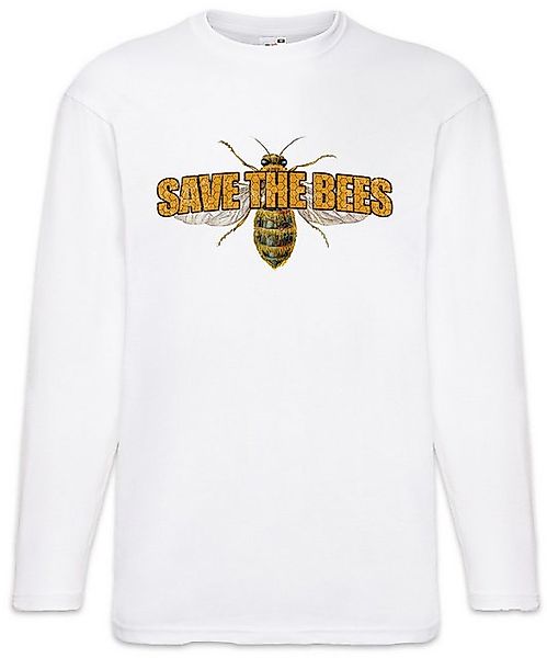 Urban Backwoods Langarmshirt Save The Bees Langarm T-Shirt Bienen Imker Züc günstig online kaufen