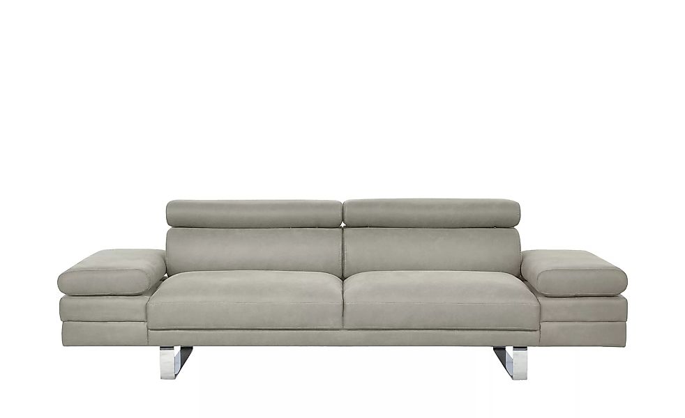 Sofa 3-sitzig - grau - 236 cm - 86 cm - 98 cm - Polstermöbel > Sofas > 3-Si günstig online kaufen