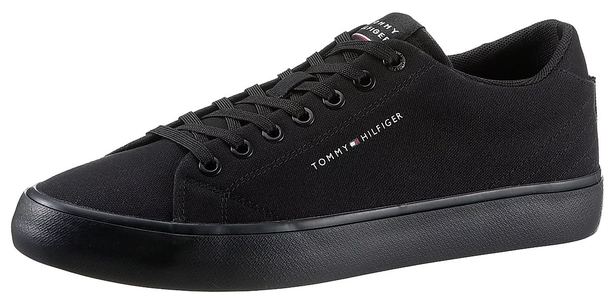 Tommy Hilfiger Sneaker "TH HI VULC CORE LOW CANVAS", im monochromen Look günstig online kaufen