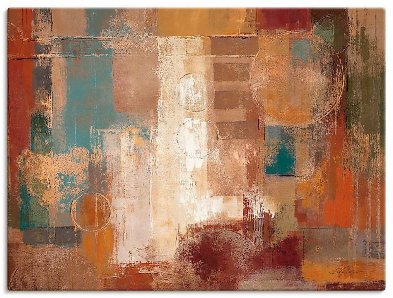 Artland "Orientalischer Trip" Muster 1 Stk. tlg. auf Holzrahmen gespannt günstig online kaufen