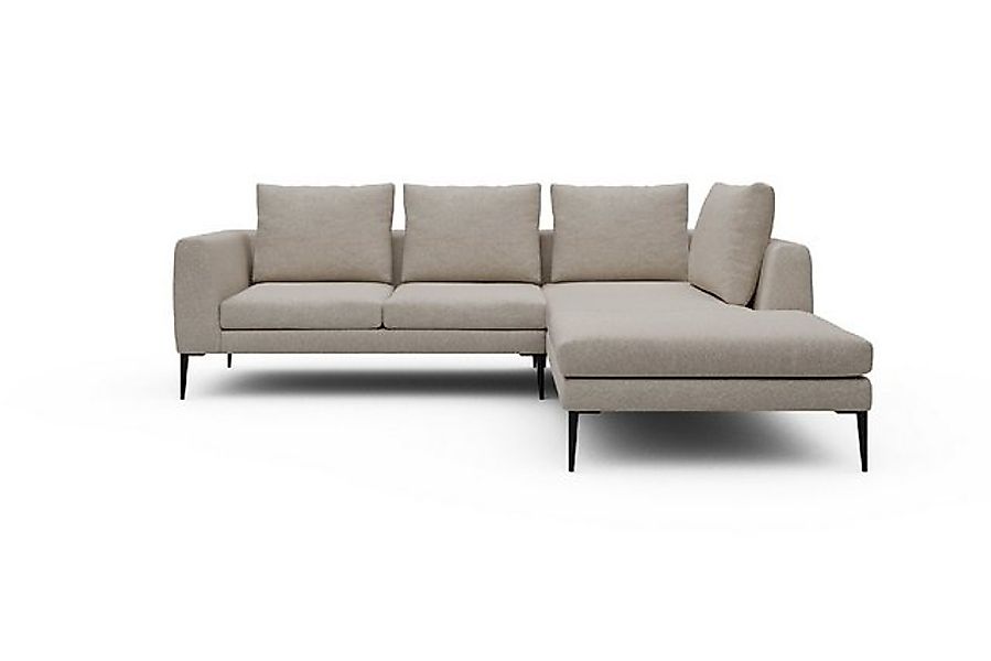 moebelfaktor Ecksofa Paul Relax-Ecke rechts mit 2-Sitzer, Skandinavisches D günstig online kaufen