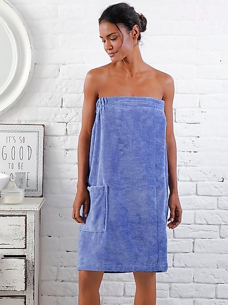 Plantier Damenbademantel Saunakilt ., Baumwolle günstig online kaufen