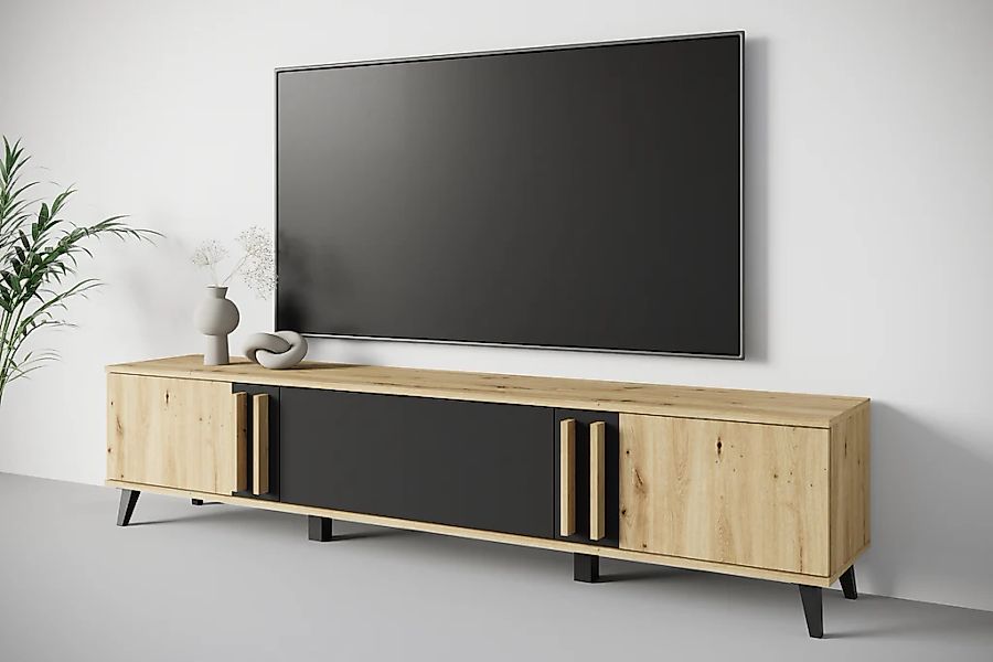 INOSIGN Lowboard "Helsinki, TV-Kommode Breite 180cm" 1 Stk. tlg. modernes D günstig online kaufen