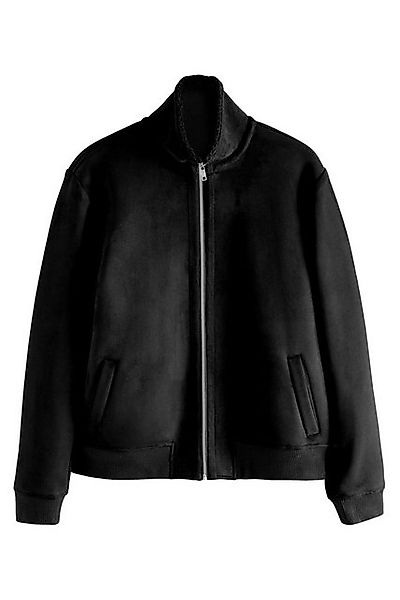 Next Lederimitatjacke Velourslederimitat-Jacke mit (1-St) günstig online kaufen