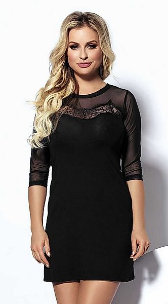 DKaren Nachthemd mit 3/4 Ärmel, dezent transparent günstig online kaufen