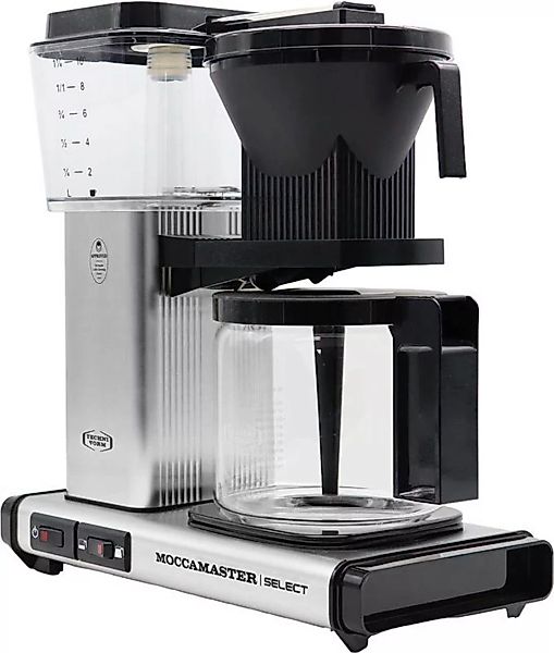 Moccamaster Filterkaffeemaschine »KBG Select brushed«, 1,25 l Kaffeekanne, günstig online kaufen