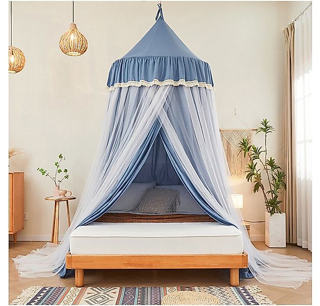 Jibenhome Moskitonetz Doppelschicht Moskitonetz, Bett Baldachin, Lichtblock günstig online kaufen