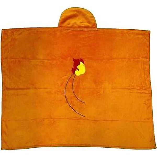 Pokemon  Fleecepullover Plaid  Salamèche en polaire orange avec capuche günstig online kaufen