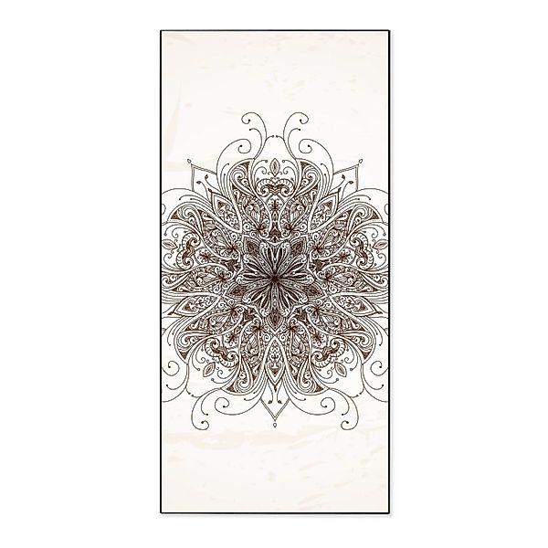 Banjado Magnettafel 37x78cm Magnetwand  Schwarz Aus Metall Magnetpinnwand P günstig online kaufen