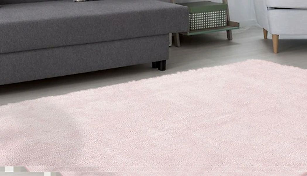 my home Hochflor-Teppich "Carla" rechteckig 40 mm Höhe super soft, Teppich günstig online kaufen