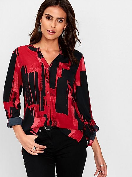 Witt Klassische Bluse Druckbluse . günstig online kaufen