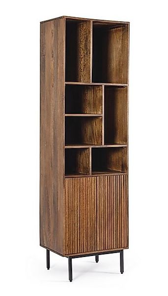 Bizzotto Buffet Schrank Tadita aus Mangoholz, 55 cm Push-to-Open-System, Mi günstig online kaufen