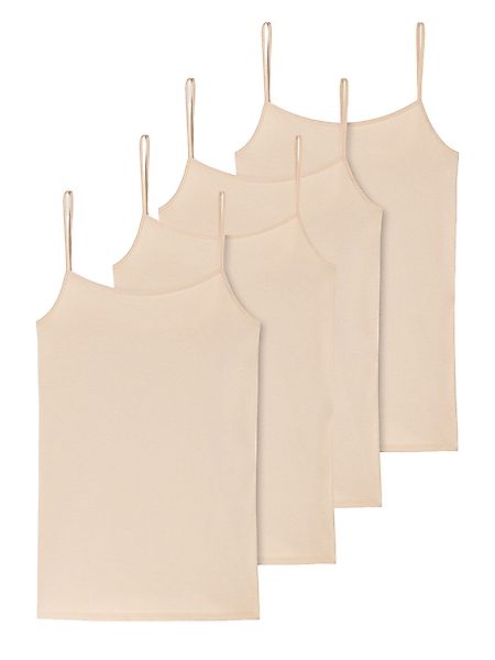 Schiesser Spaghettitop 95/5 Organic Cotton (4-tlg) günstig online kaufen