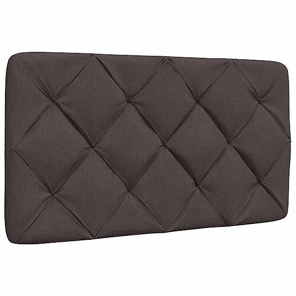 vidaXL Kopfteil Kopfteil-Kissen Dunkelbraun 90 cm günstig online kaufen