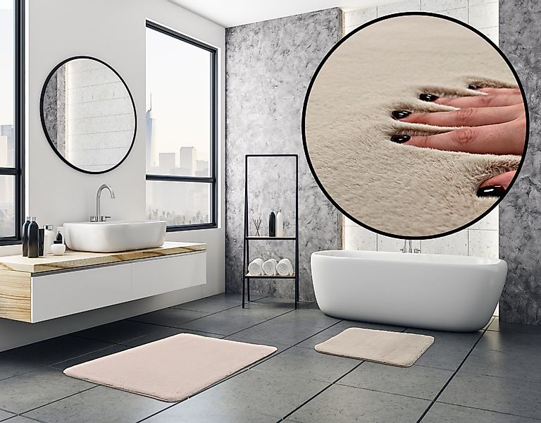 Mozato Badematte Fluffy, Höhe 25 mm, günstig online kaufen