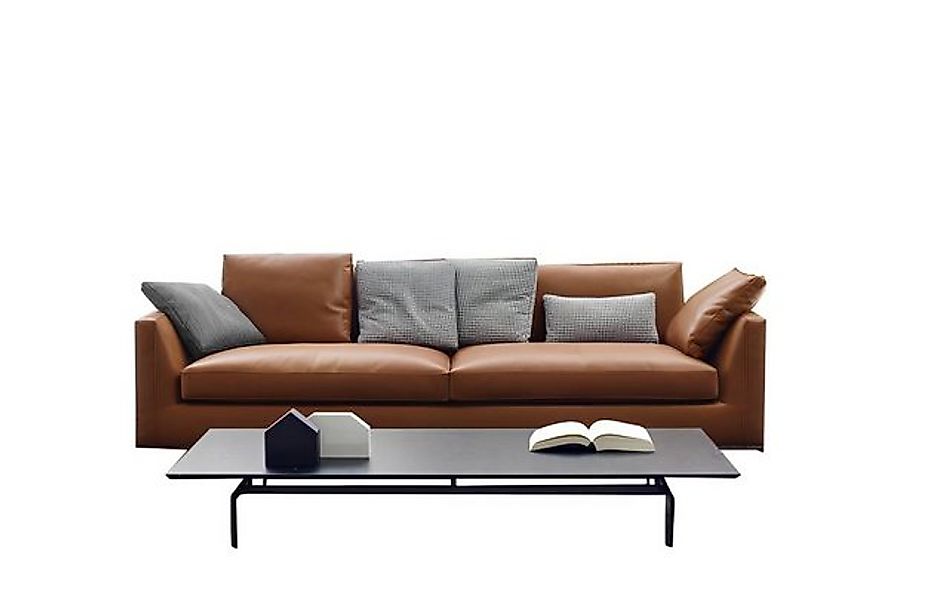 Xlmoebel Sofa Moderne 3-Sitzer Polster-Couch in Braun für das Wohnzimmer, H günstig online kaufen