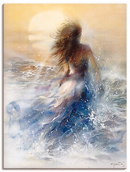 Artland Wandbild »Sommer I« Frau 1 Stk. tlg. als Leinwandbild, Poster, Wand günstig online kaufen