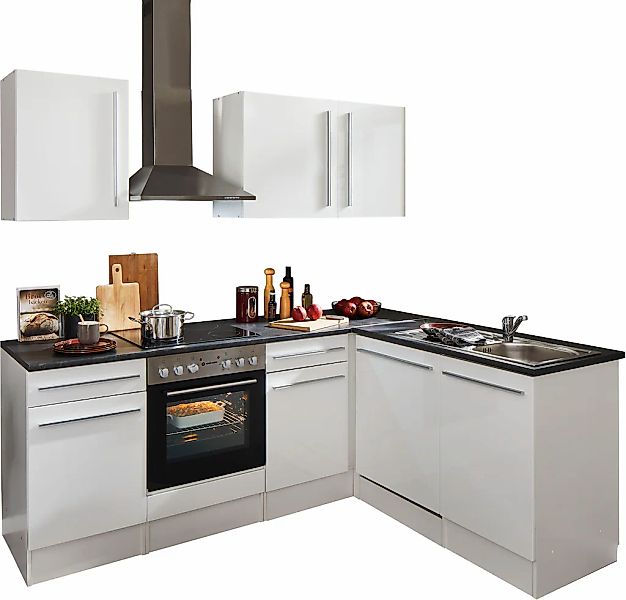 BASIC by Balculina Winkelküche "Jazz" Stellbreite 220x175 cm, wahlweise mit günstig online kaufen