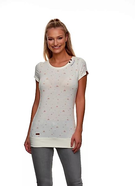 Ragwear Shirt Lesly Rainbow offwhite günstig online kaufen