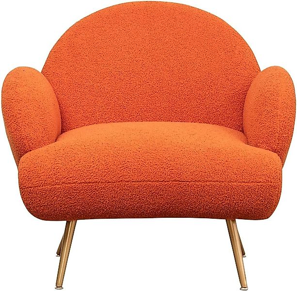 AISALL Sessel Loungesessel mit Metallbeinen, Einzelnes Lounge Sofa (1-St), günstig online kaufen