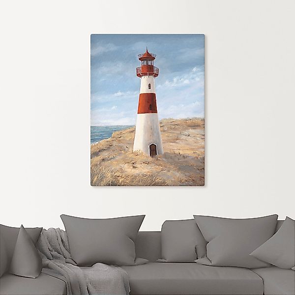 Artland Wandbild »Leuchtturm I«, Gebäude, (1 St.), als Alubild, Outdoorbild günstig online kaufen