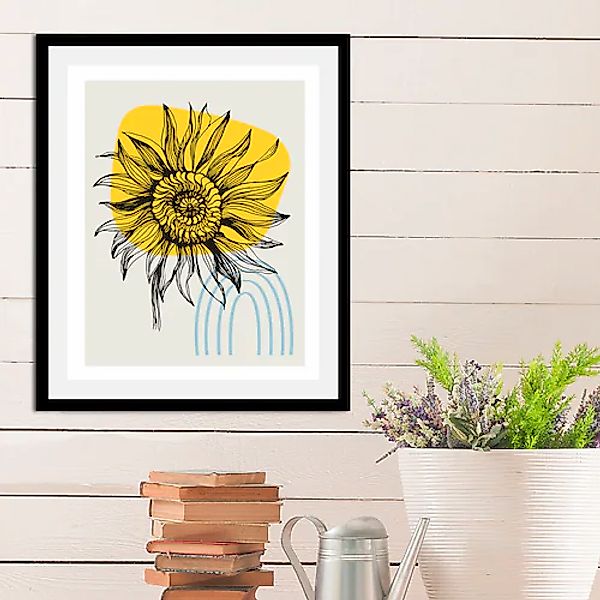 queence Bild »Sunny«, (1 St.), gerahmt günstig online kaufen