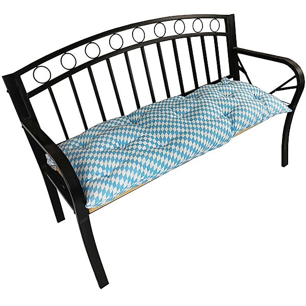 NYVI Bankauflage für Gartenbänke 110x45 cm Bayrisch günstig online kaufen