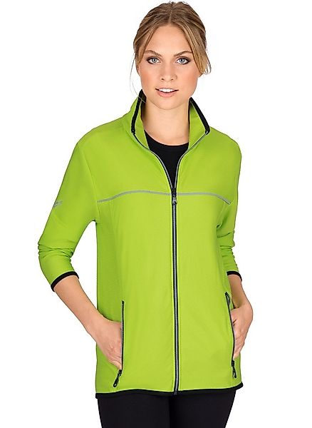 Trigema Trainingsjacke TRIGEMA Praktische Sportjacke aus günstig online kaufen
