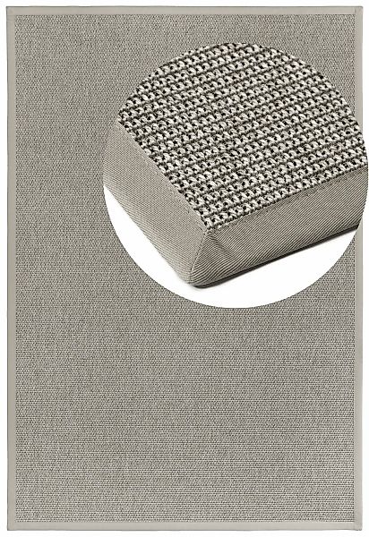 Dekowe Teppich "Basic S2 Twill" rechteckig 10 mm Höhe meliert, Sisaloptik, günstig online kaufen