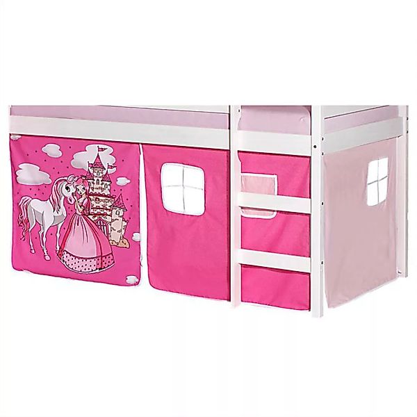 Vorhang PRINZESSIN, in pink/rosa günstig online kaufen