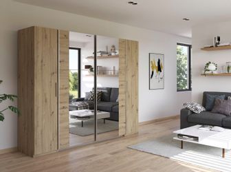 rauch Schwebetürenschrank "Kleiderschrank Drehtürenschrank Schrank Garderob günstig online kaufen