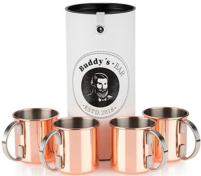 Buddy's Becher »Buddy´s Bar«, (Set, 4 tlg.), Moscow Mule Becher, 450 ml, ho günstig online kaufen