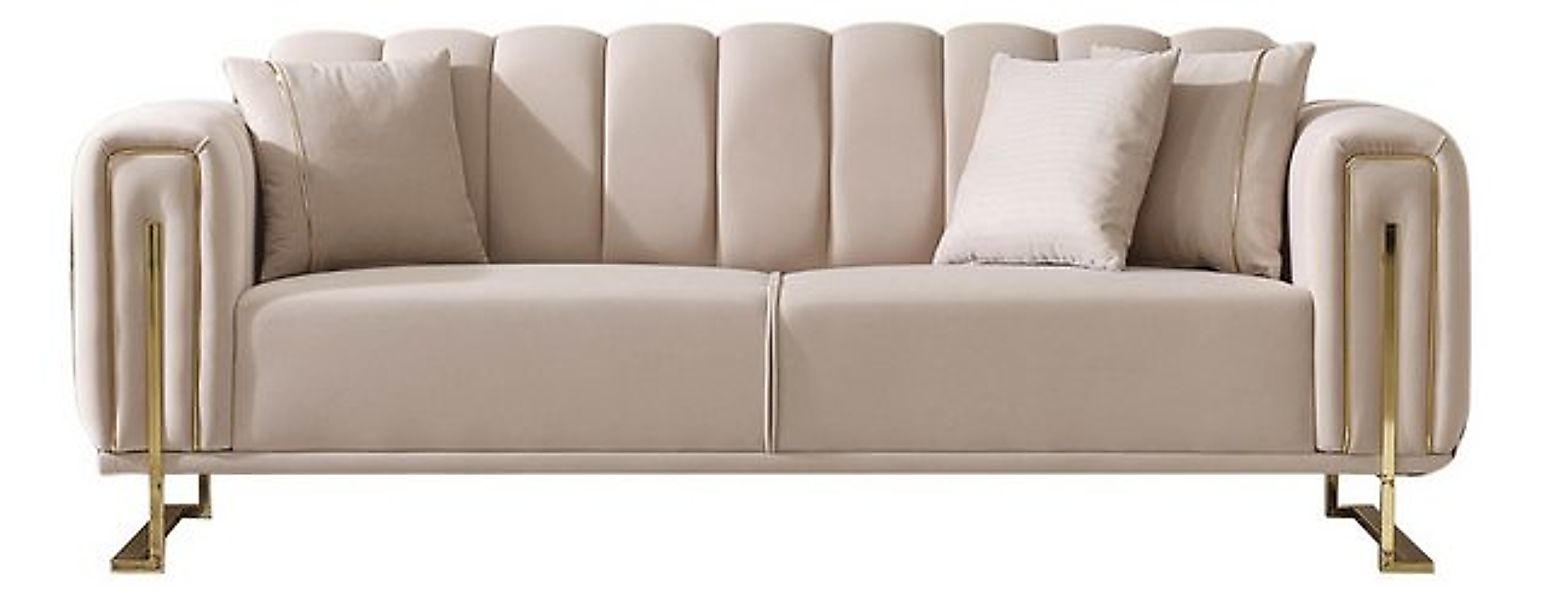 Villa Möbel Sofa Luven, mit Relax-/Bettfunktion durch umklappbare Rückenleh günstig online kaufen