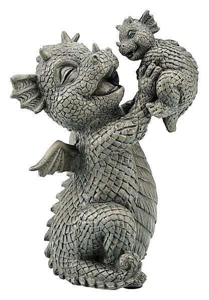 Figuren Shop GmbH Gartenfigur Gartenfigur Drache günstig online kaufen