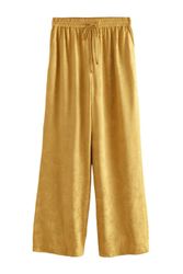 Next Anzughose Satin-Jacquardhose mit weitem Beinschnitt günstig online kaufen
