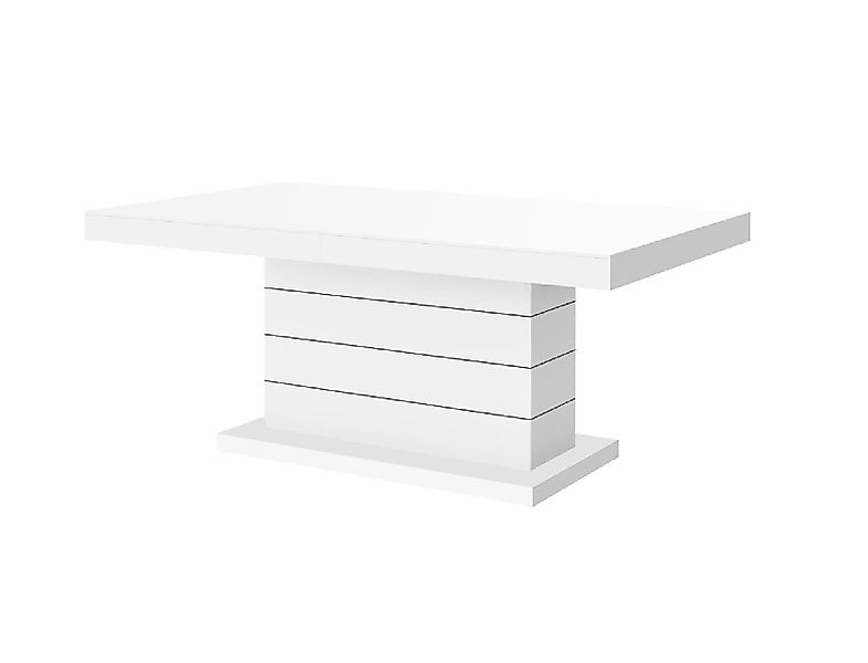 designimpex Couchtisch H-333 Weiß MATT / günstig online kaufen